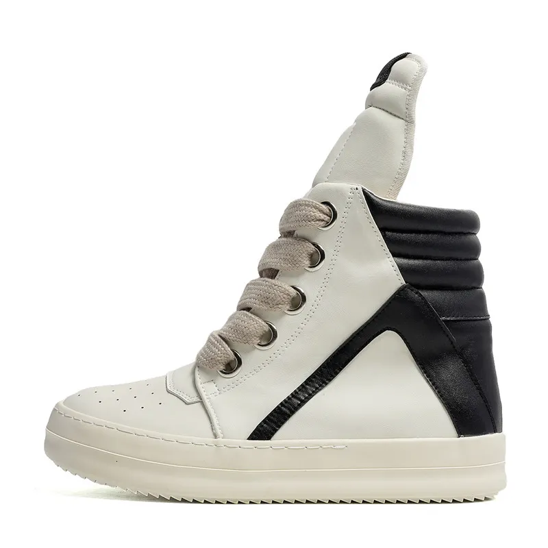 2024 Nuevos hombres inspiradores pareja pan belleza estadounidense súper popular versátiles zapatillas de mesa altas altas