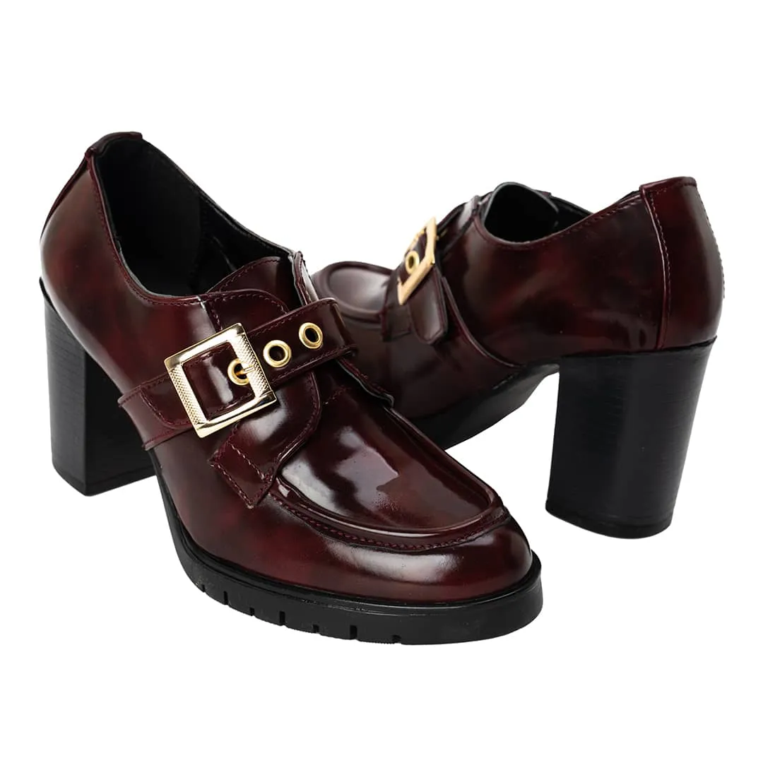 6633 MOCASÍN CON TACÓN GABRIELA
