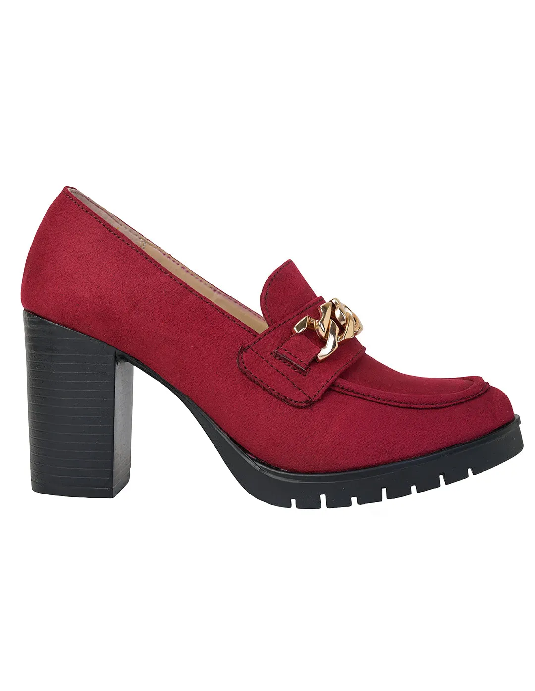 6638 MOCASÍN CON TACÓN PILAR