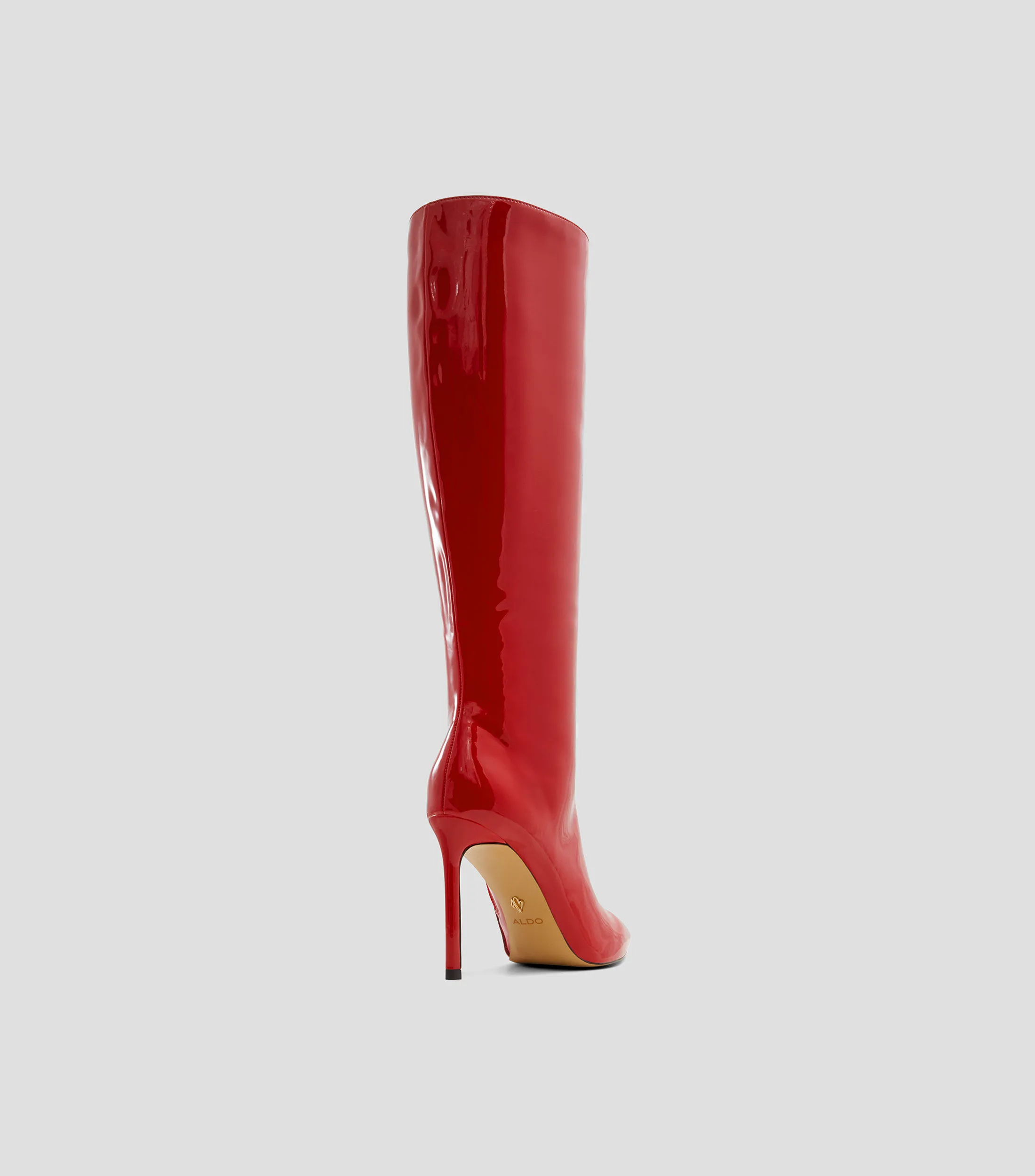 Aldo Botas Largas en Piel de Tacón Alto de Aguja Mujer