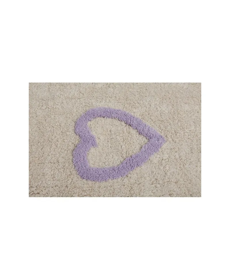 Alfombra Lavable Lorena Canals Corazones Multi