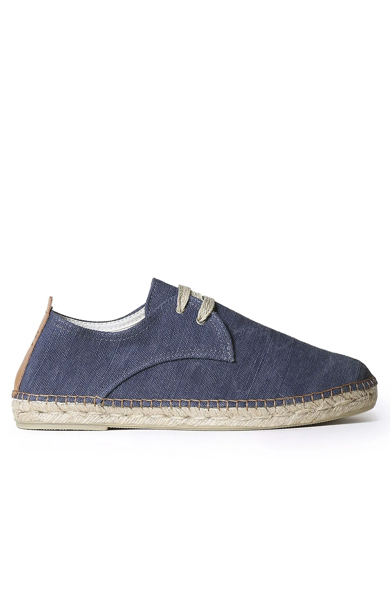 Alpargata cordones para hombre