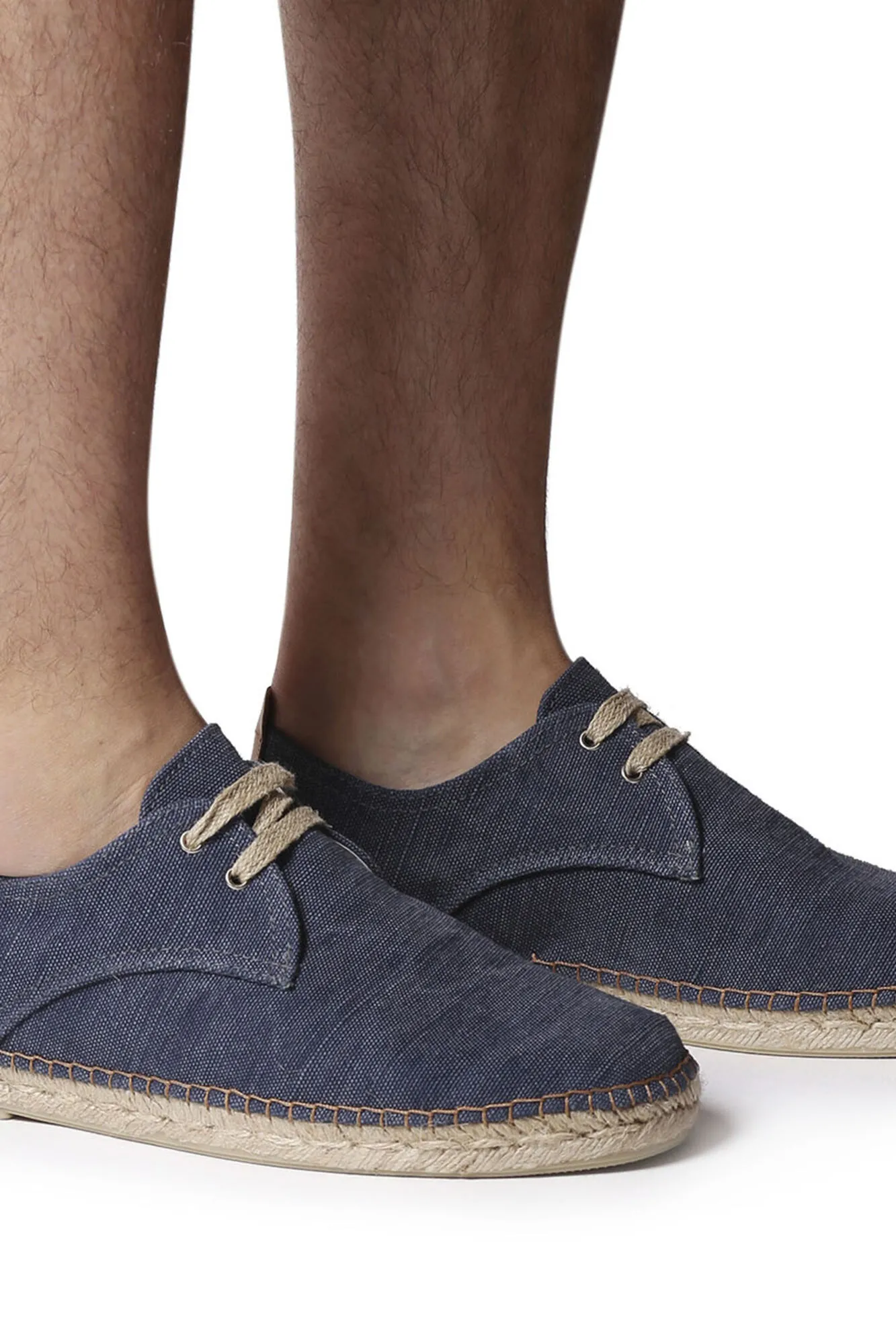 Alpargata cordones para hombre