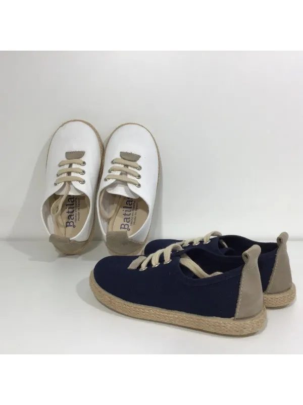Alpargata cordones