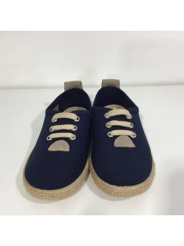 Alpargata cordones