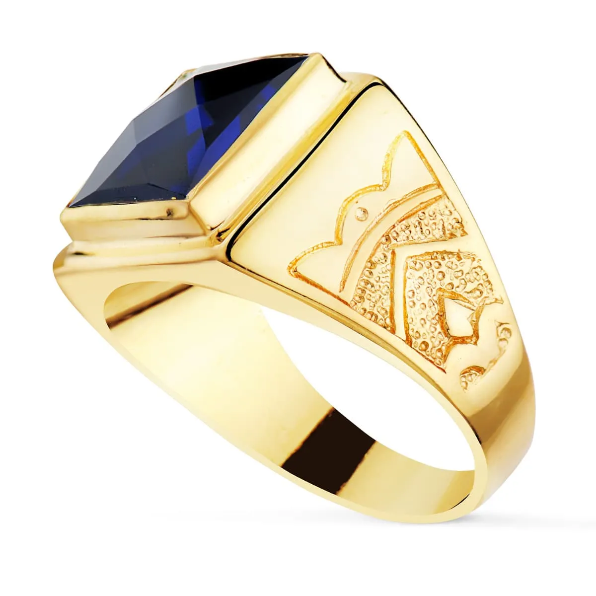 Anillo Oro Sello de Hombre