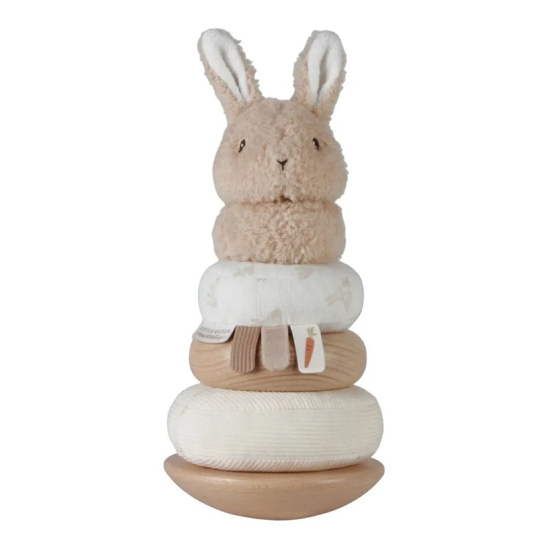 Anillos Apilables blanditos Baby Bunny · Little Dutch