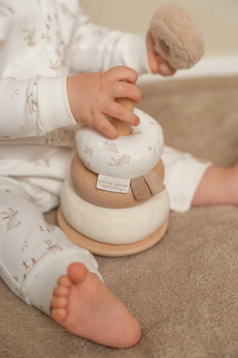 Anillos Apilables blanditos Baby Bunny · Little Dutch