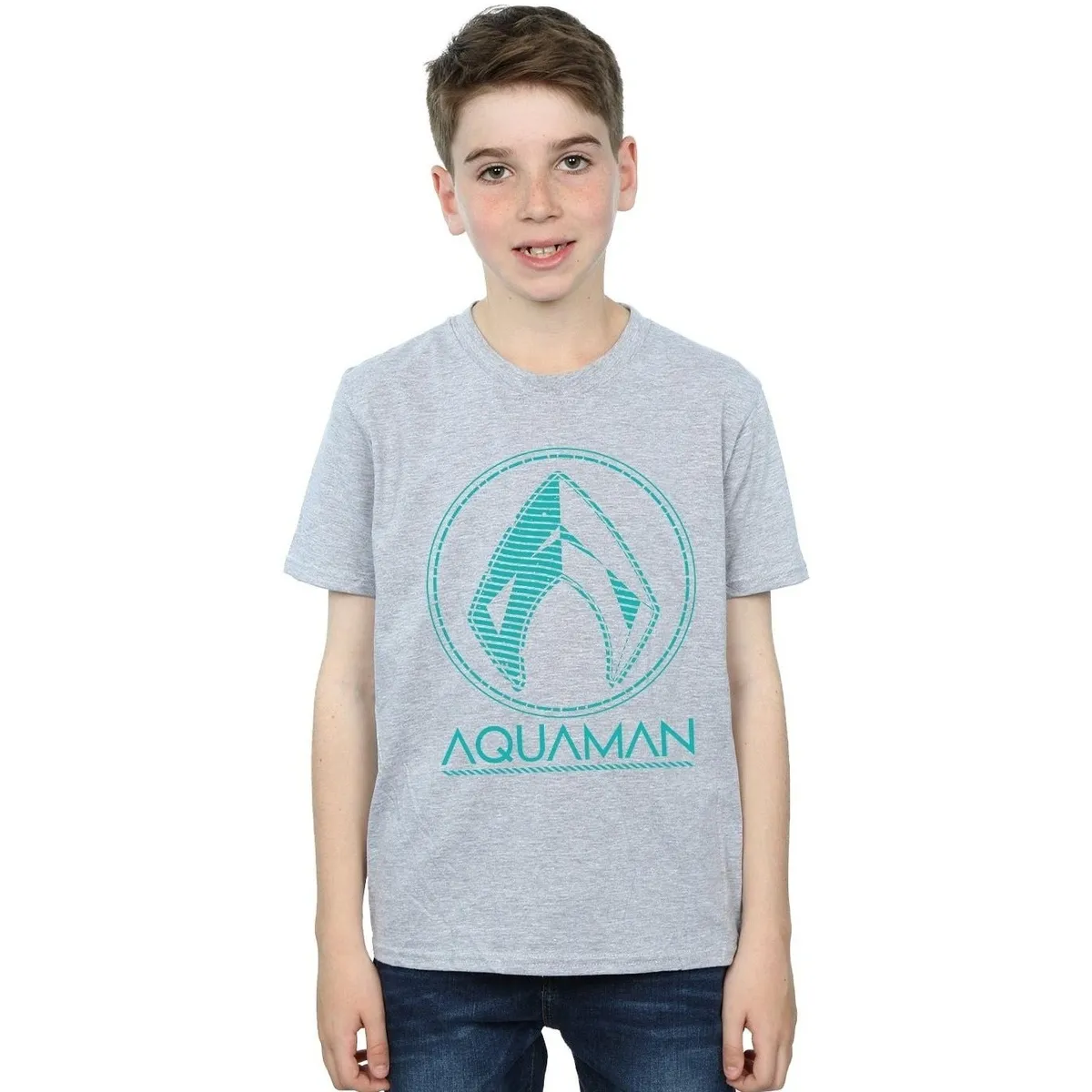 Aquaman Aqua Logo
