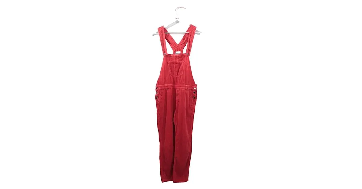 Autre Marque Mono de algodon Roja 