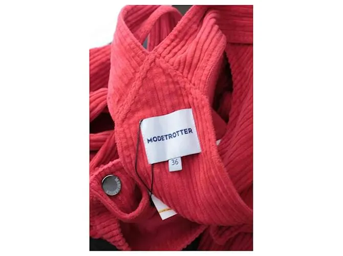 Autre Marque Mono de algodon Roja 