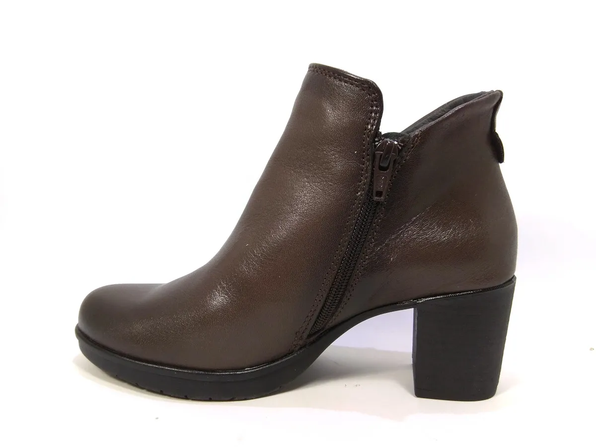 Baerchi Botín combi tacón 6cm PE 38355 Taupe