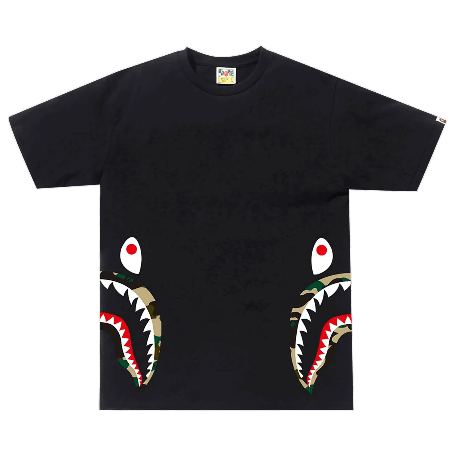 BAPE 1st Camo Side Shark Tee