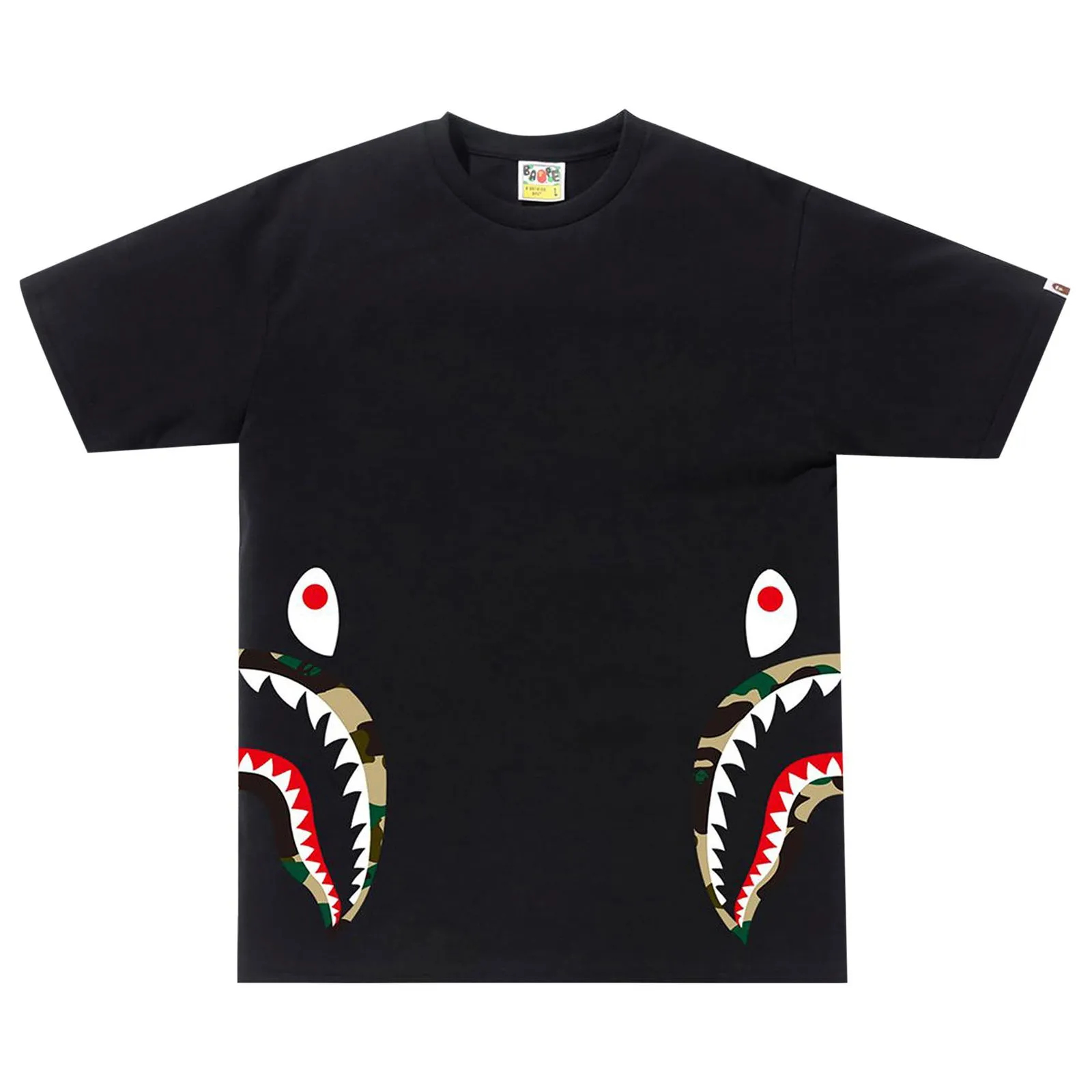 BAPE 1st Camo Side Shark Tee
