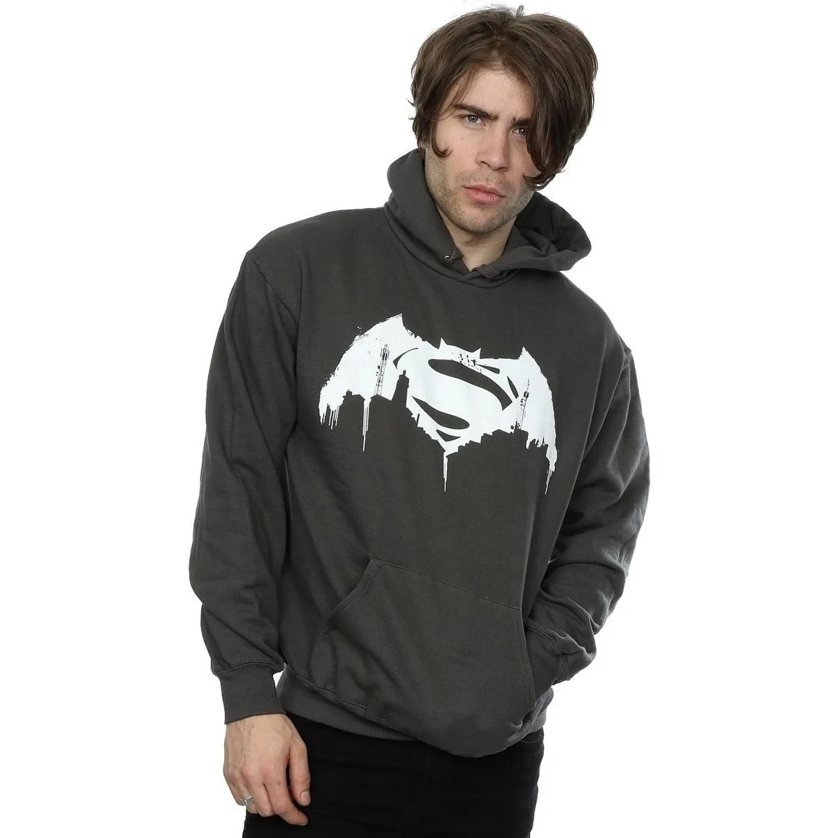 Batman v Superman Beaten Logo
