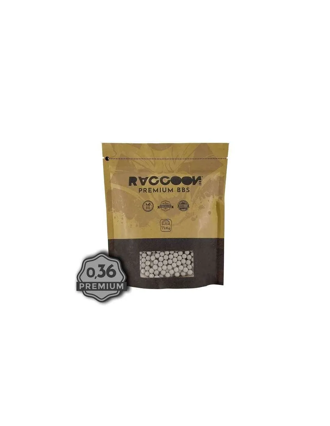 BBS PREMIUM BIO 0.36 1/2 KG  RACCOON