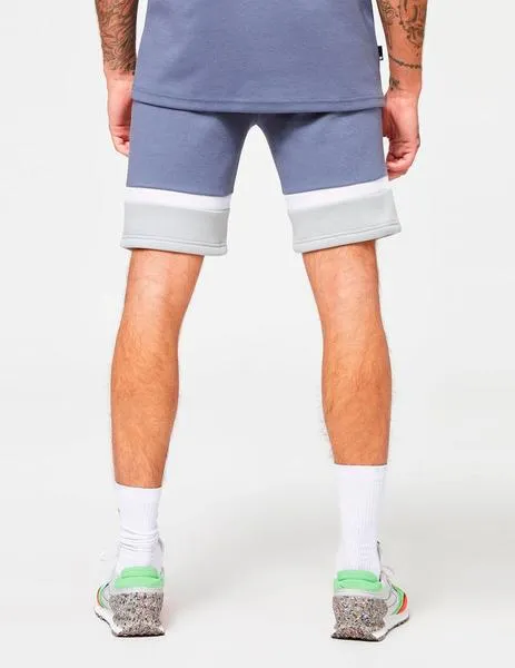 BERMUDA ELEVEN DEGR. CONTRAST FABRIC CUT & SEW TWISTER GREY
