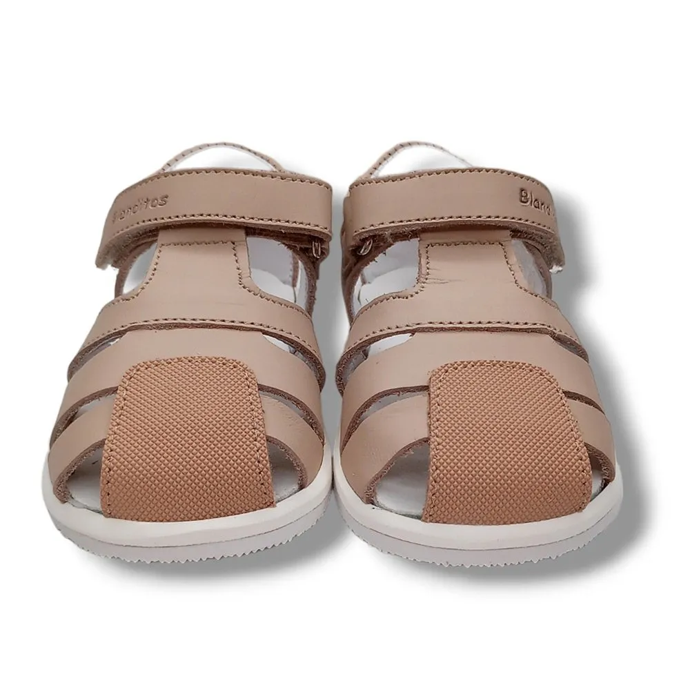 BLANDITOS BY CRIO’S SANDALIA CERRADA NIñO ISLA BMARFIL24 241/C1028 ARENA CORDONETS