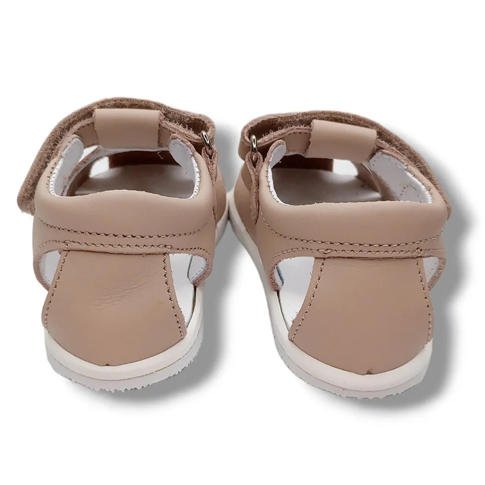 BLANDITOS BY CRIO’S SANDALIA CERRADA NIñO ISLA BMARFIL24 241/C1028 ARENA CORDONETS