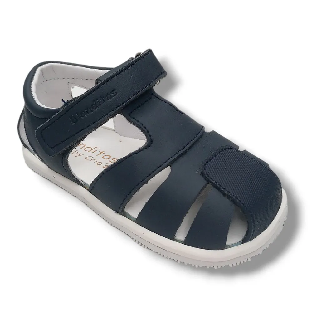 BLANDITOS BY CRIO’S SANDALIA CERRADA NIñO ISLA NAVY24 241/C1039 MARINO CORDONETS