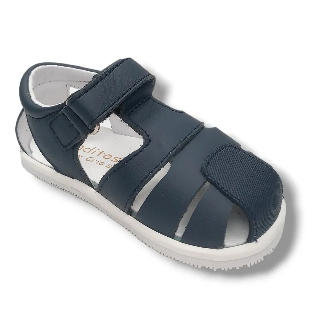 BLANDITOS BY CRIO’S SANDALIA CERRADA NIñO ISLA NAVY24 241/C1039 MARINO CORDONETS