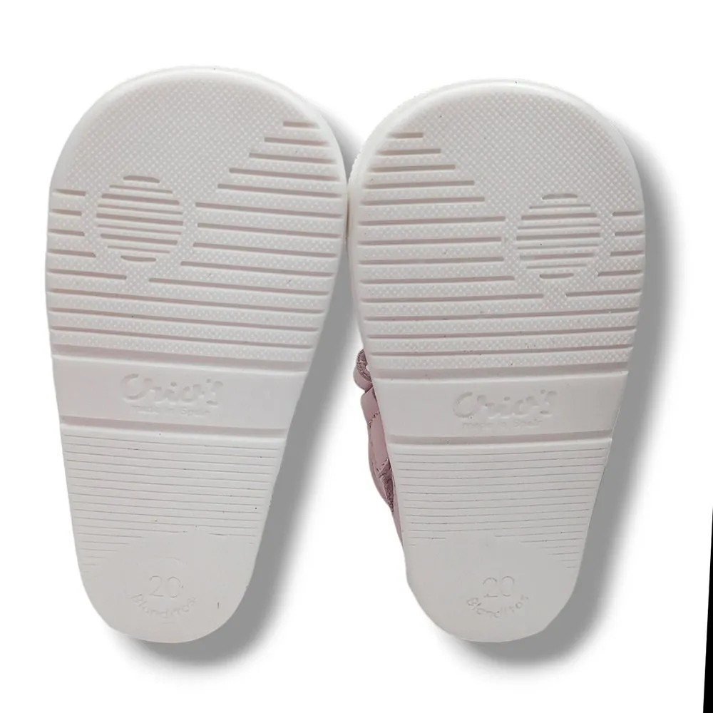 BLANDITOS BY CRIO’S SANDALIA CERRADA NIñO MAR BABY24 241/C1022 ROSA CORDONETS