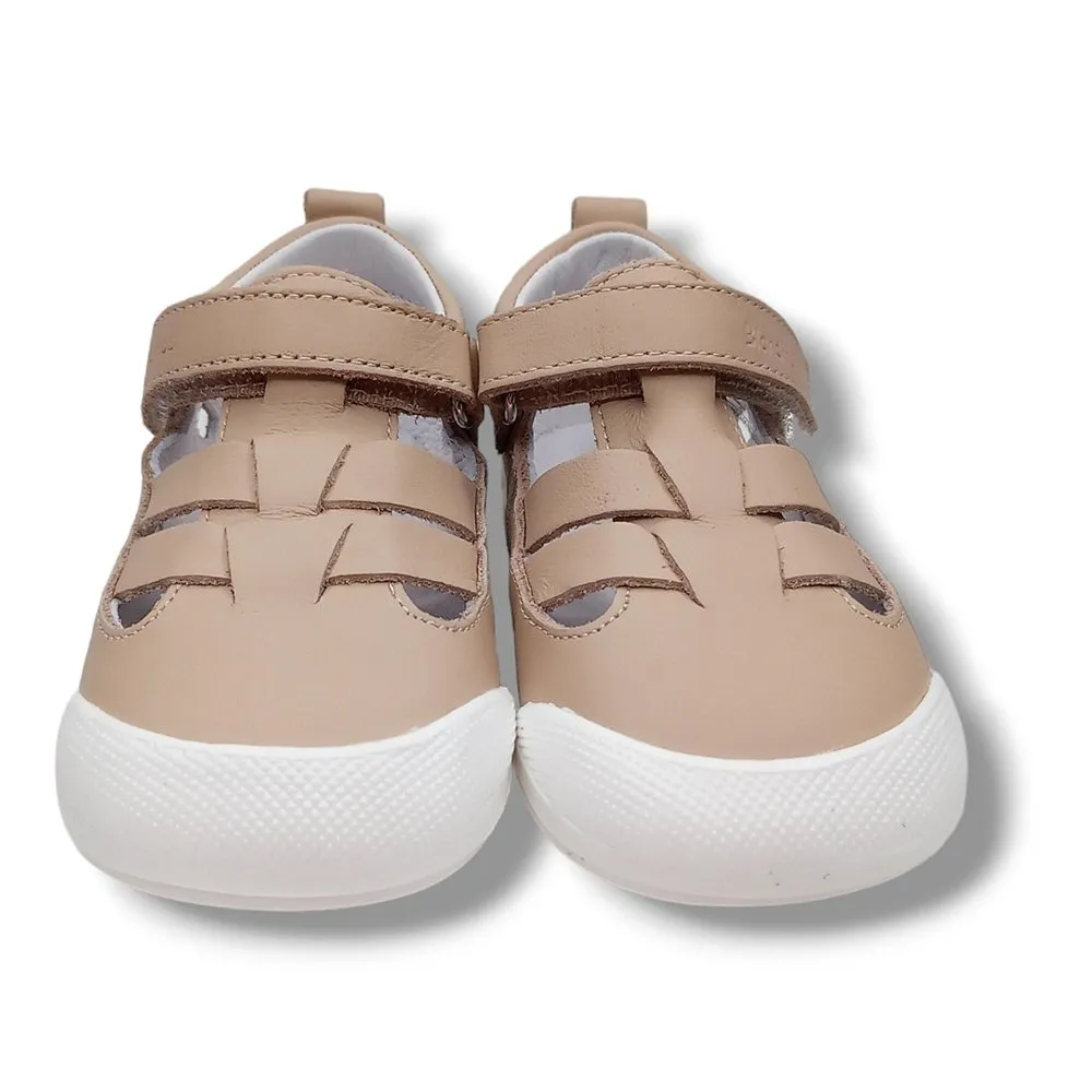 BLANDITOS BY CRIO’S SANDALIA CERRADA NIñO MAR MARFIL24 241/C1023 ARENA CORDONETS