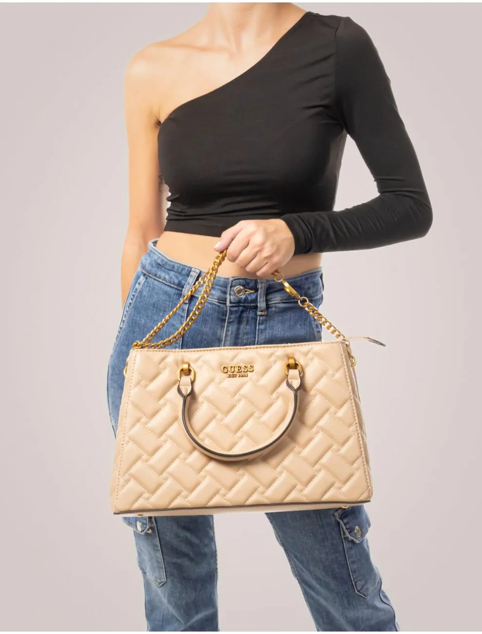 Bolso Mujer Guess Bolsos Gracelynn Beig