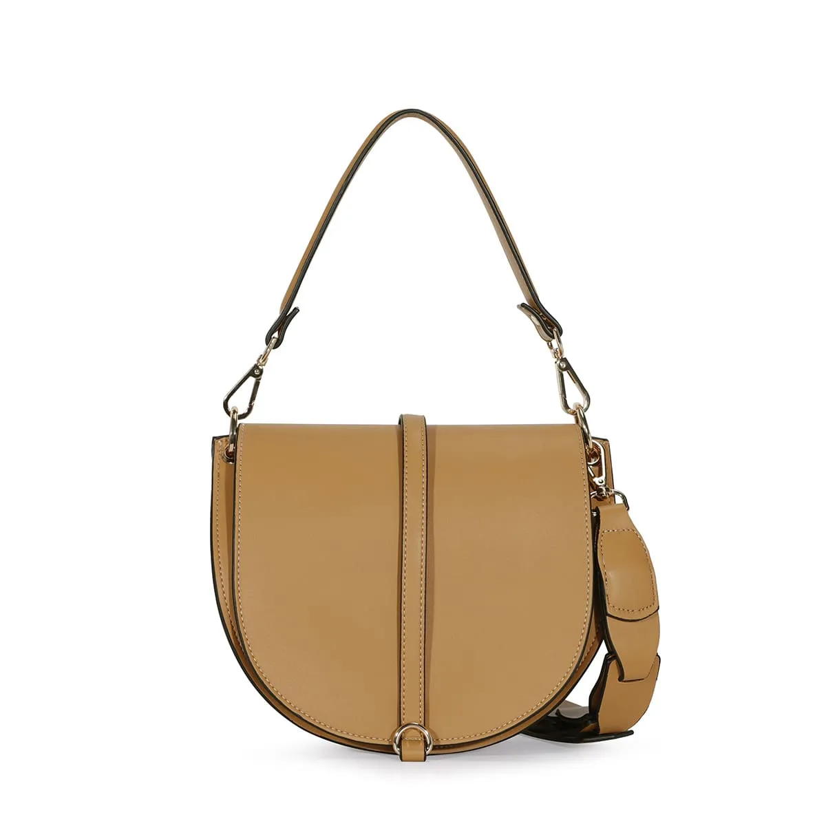Bolsos bandolera de polipiel con tapa Algarve