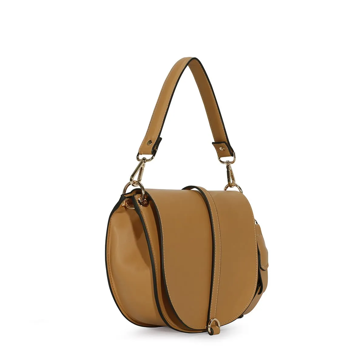 Bolsos bandolera de polipiel con tapa Algarve
