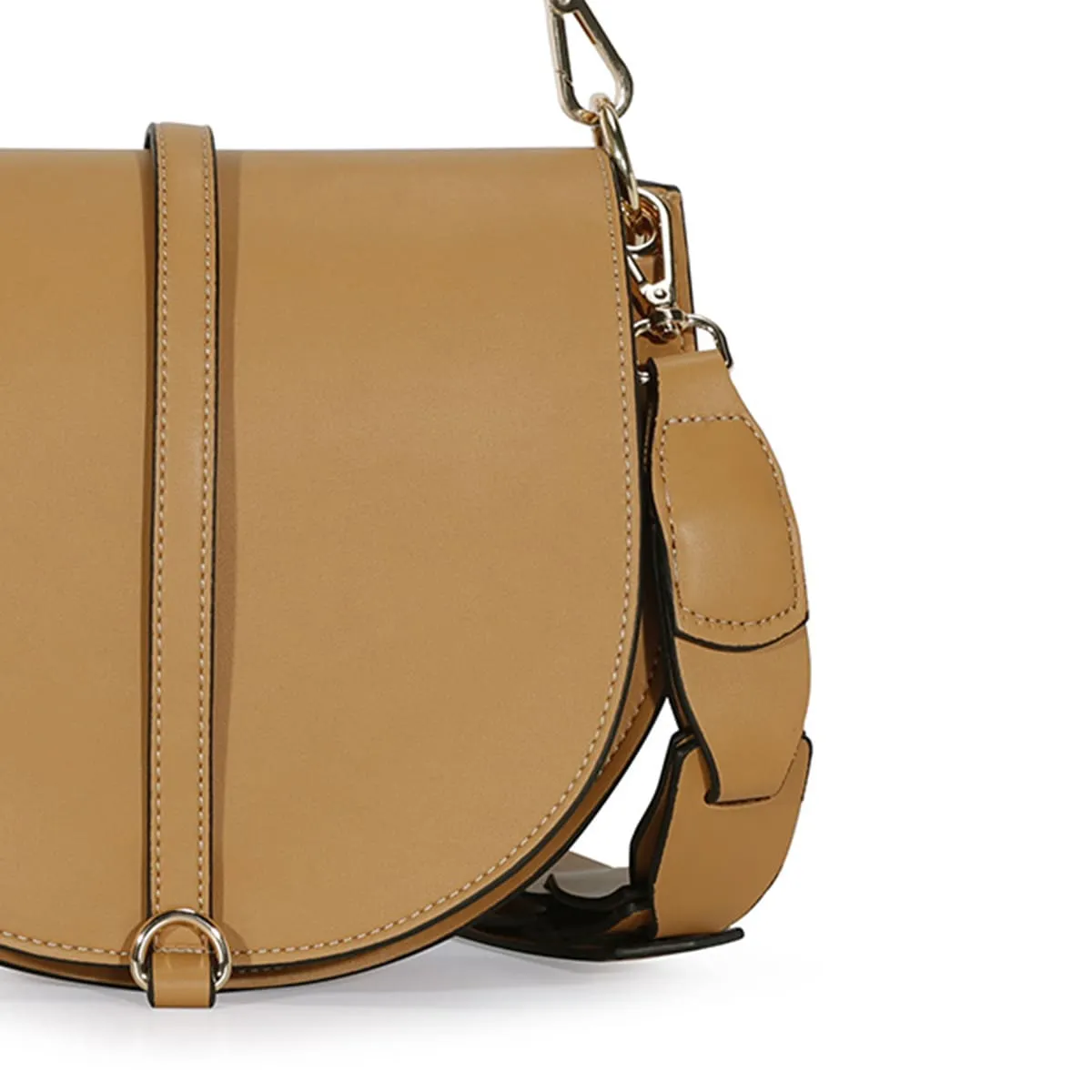 Bolsos bandolera de polipiel con tapa Algarve