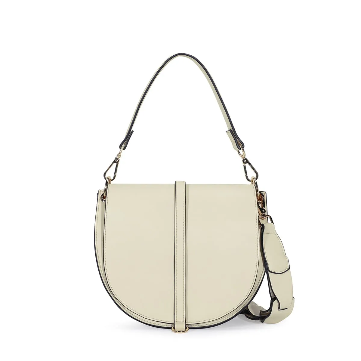 Bolsos bandolera de polipiel con tapa Algarve