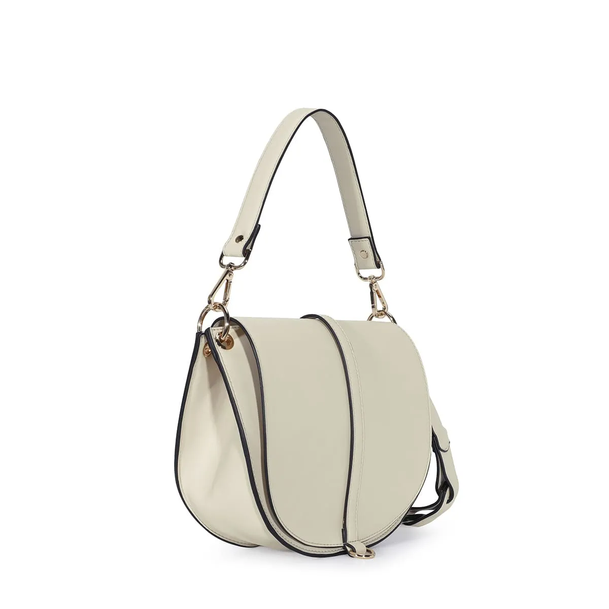 Bolsos bandolera de polipiel con tapa Algarve
