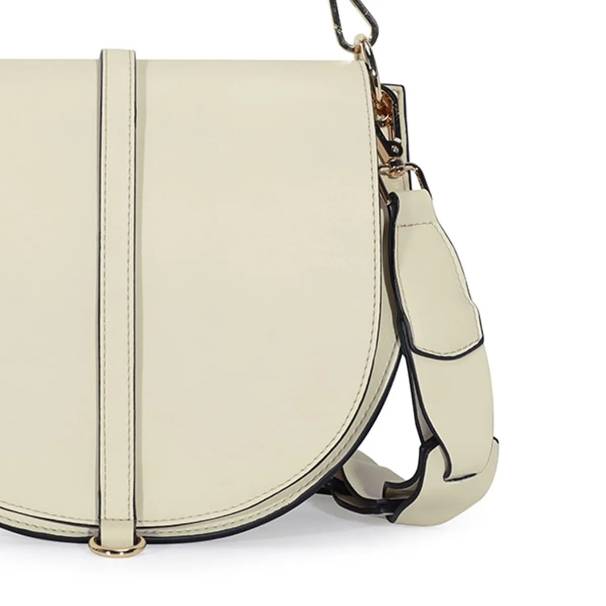 Bolsos bandolera de polipiel con tapa Algarve