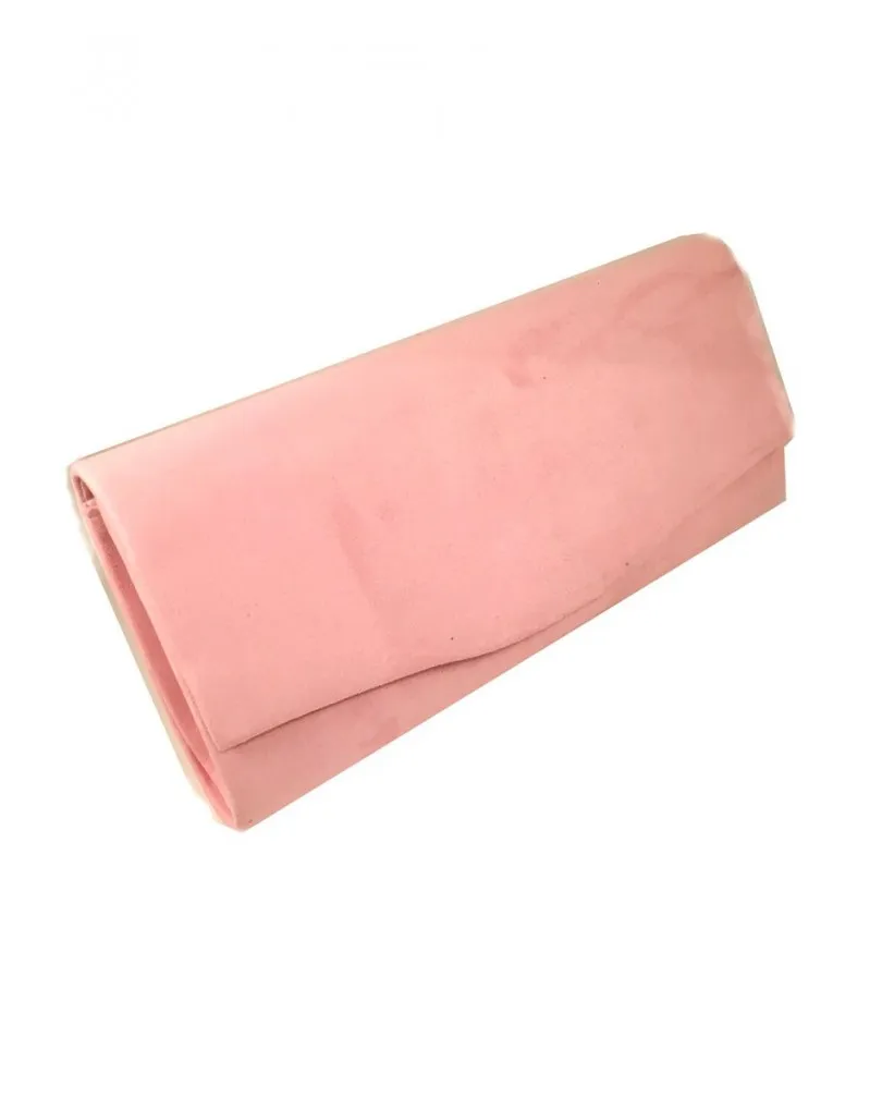 BOLSOS DE FIESTA COLOR ROSA PALO