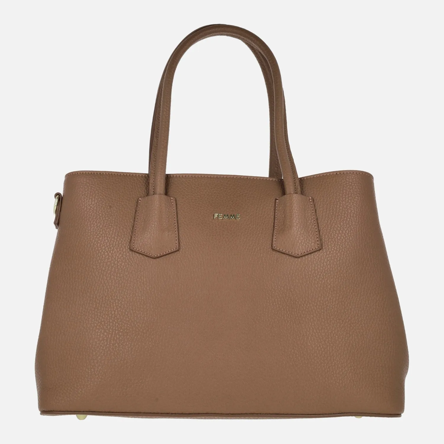 Bolsos de mano en piel grabada de Femme