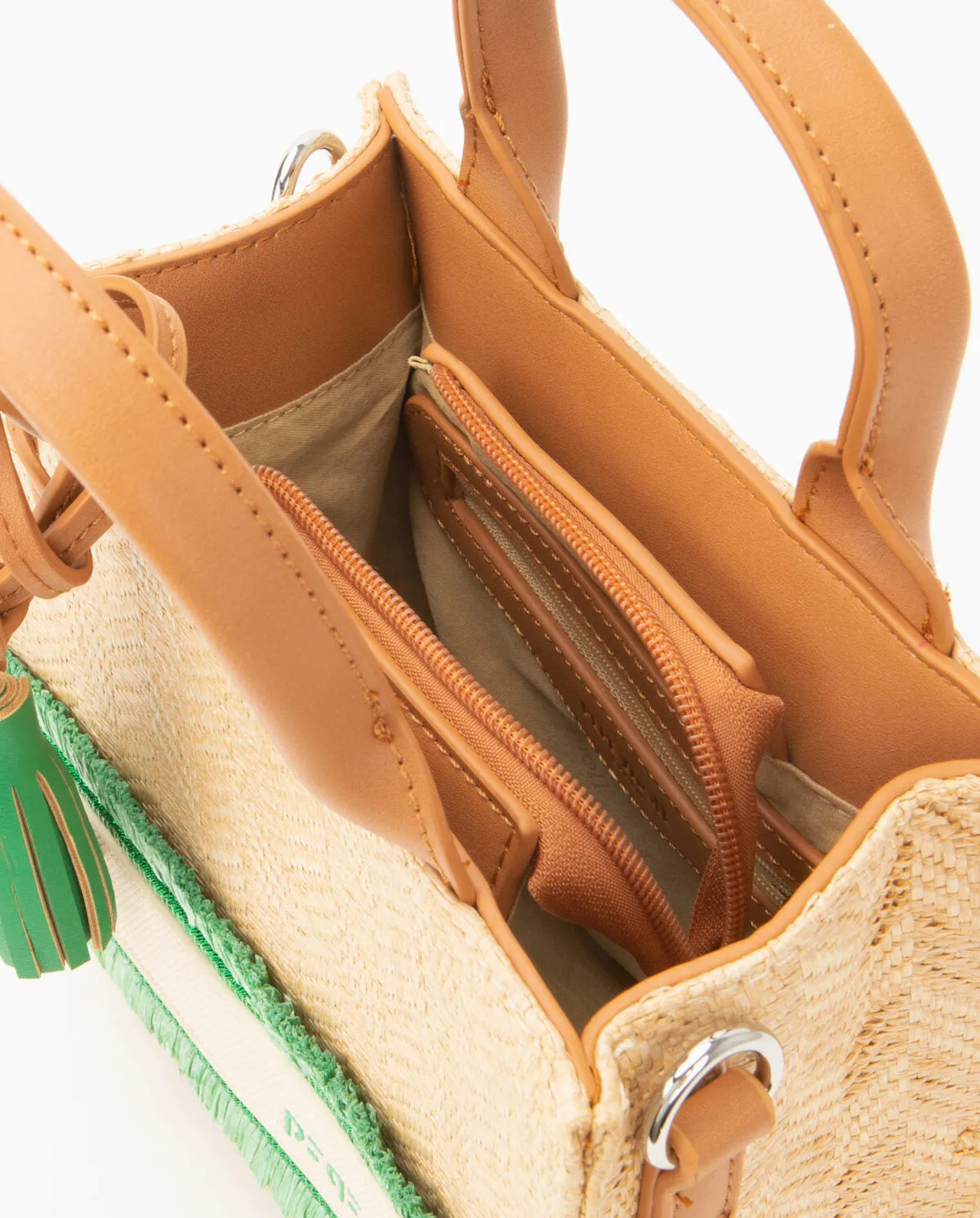 Bolsos de mano en rafia Pepe Moll 231292