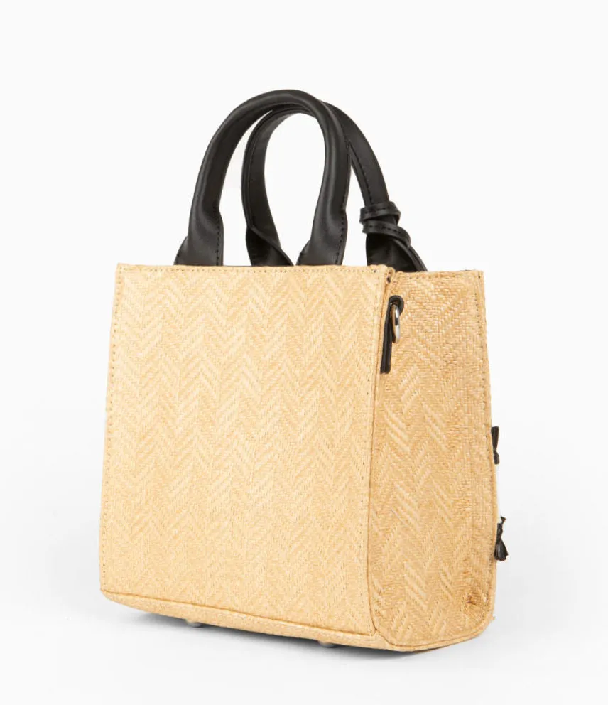 Bolsos de mano en rafia Pepe Moll 231292