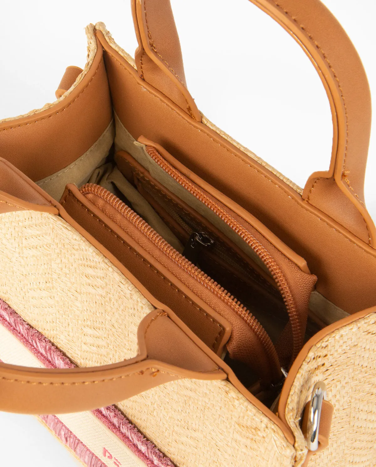 Bolsos de mano en rafia Pepe Moll 231292