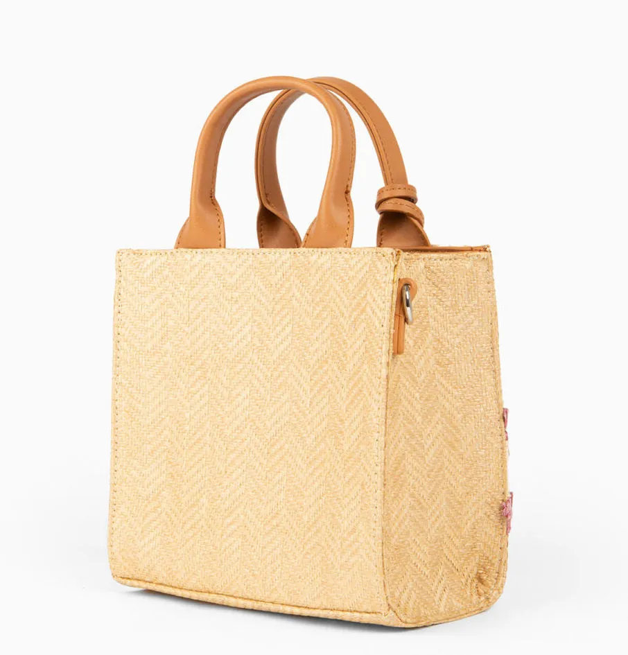 Bolsos de mano en rafia Pepe Moll 231292
