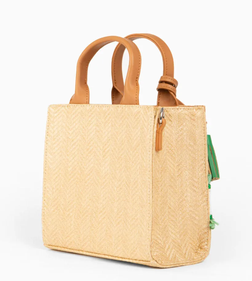 Bolsos de mano en rafia Pepe Moll 231292