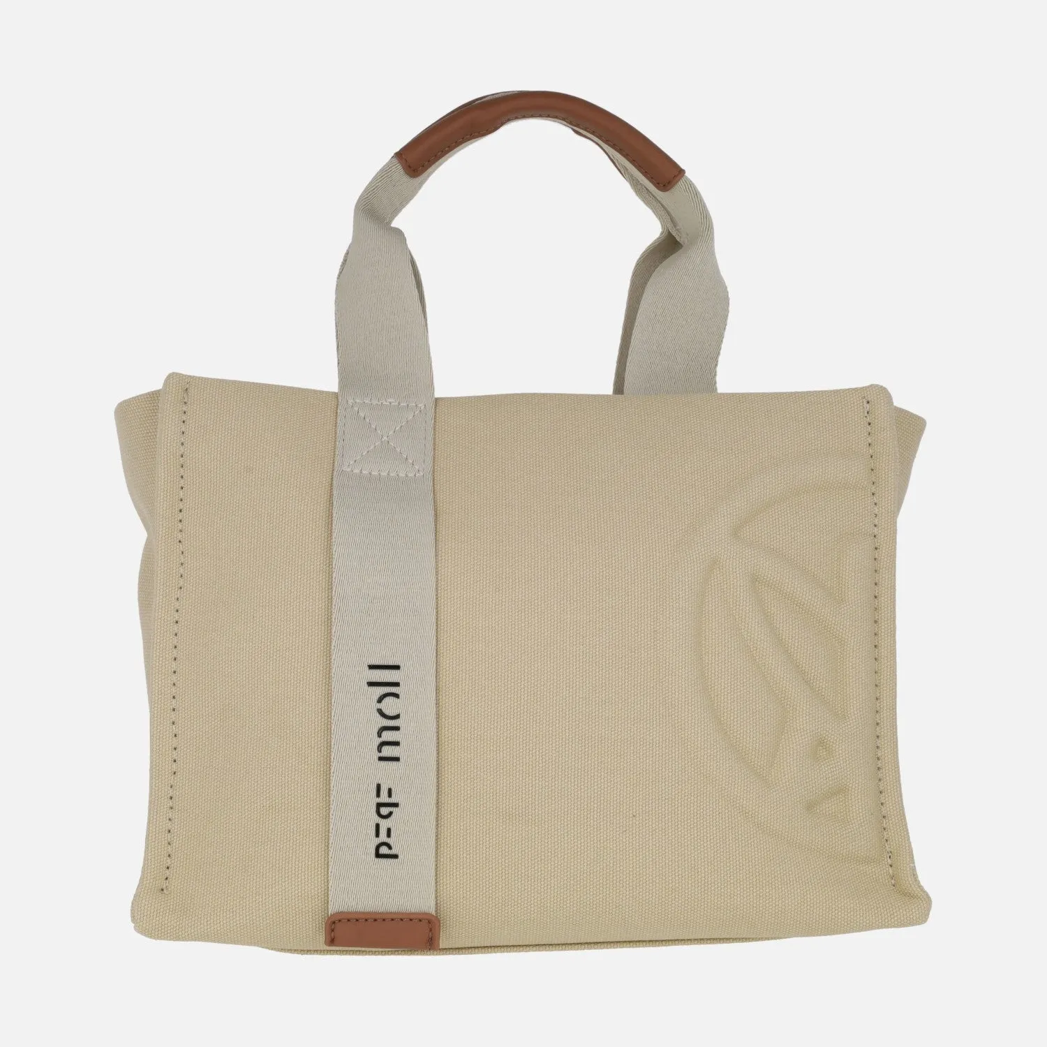 Bolsos de mano Pepe Moll con bandolera extraíble en tejido lona