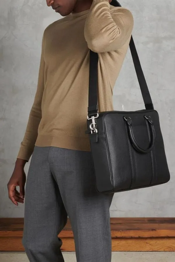 Bolsos Hombre Le Tanneur Tcha4001N01 Noir