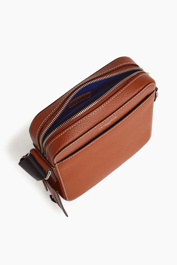 Bolsos Hombre Le Tanneur Tmil2203M05 Acajou