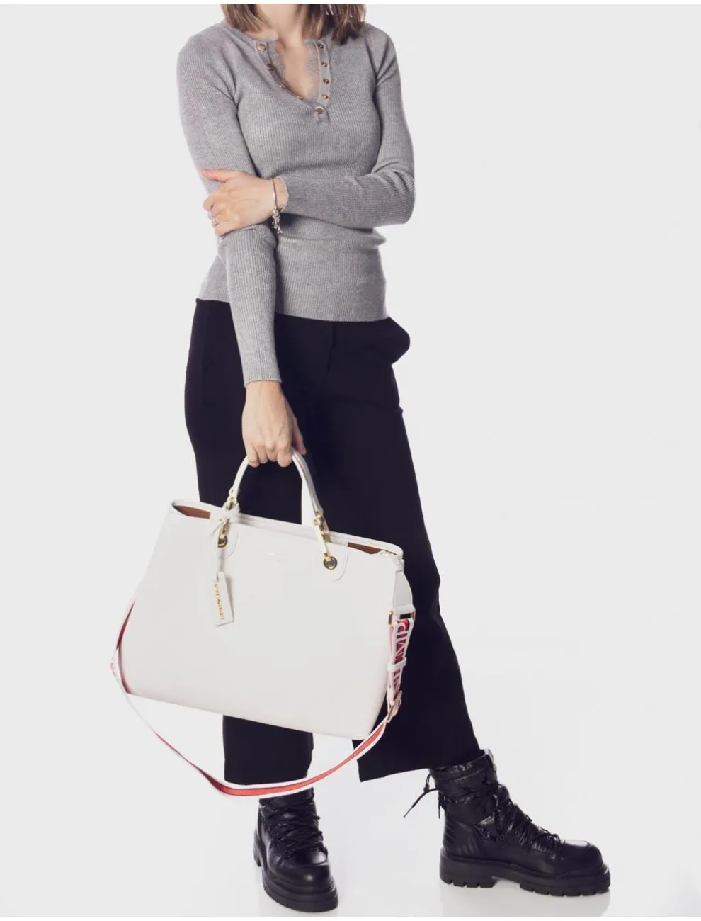 Bolsos Mujer Emporio Armani Y3d165 Blanco