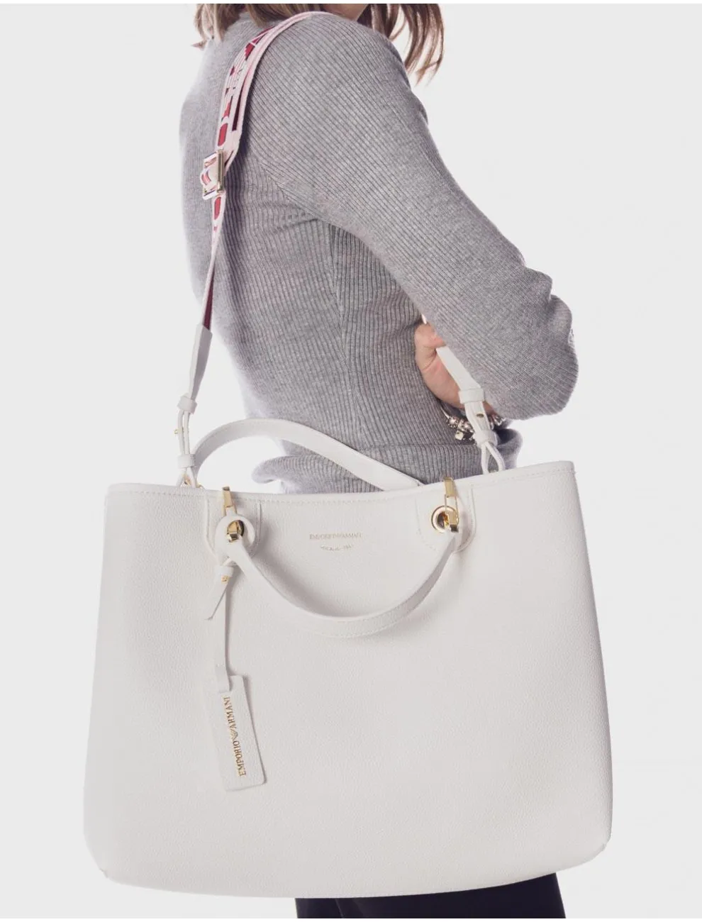 Bolsos Mujer Emporio Armani Y3d165 Blanco
