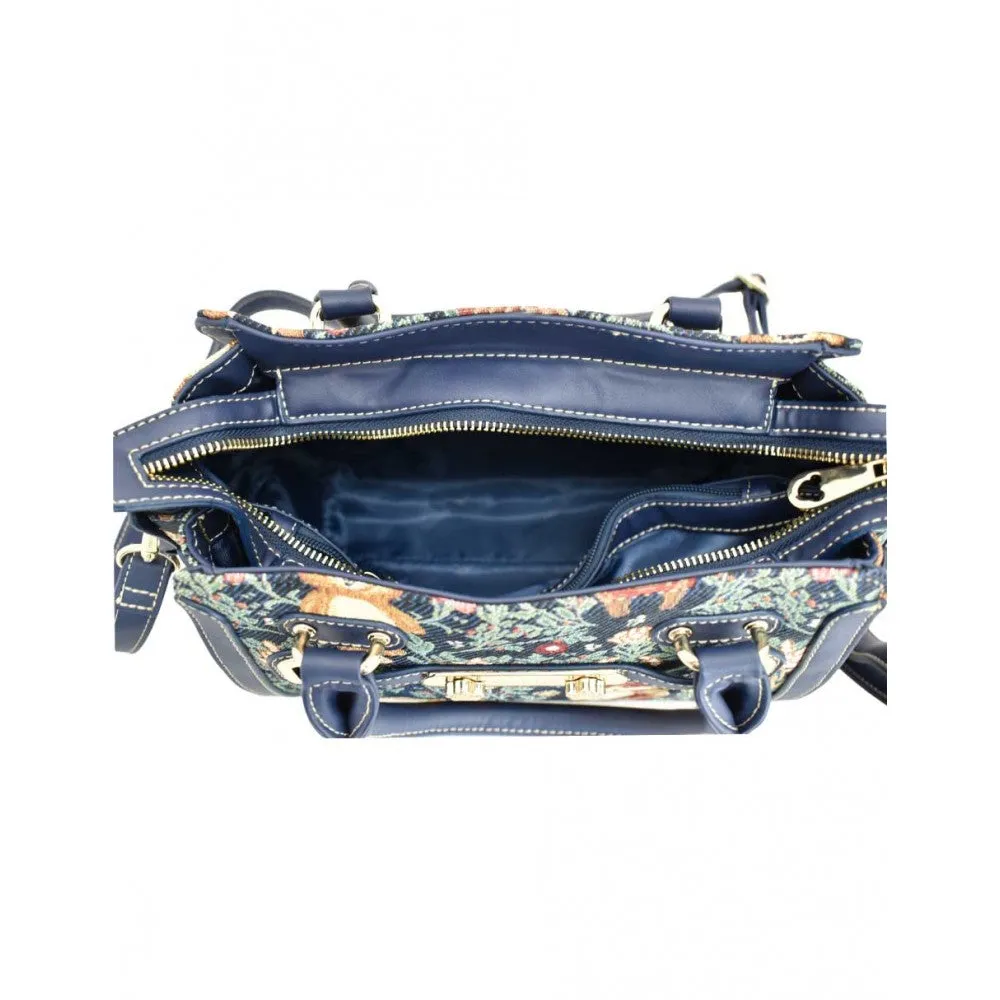 BOLSOS TIPO SATCHEL ESTAMPADA HENNEY BEAR H041