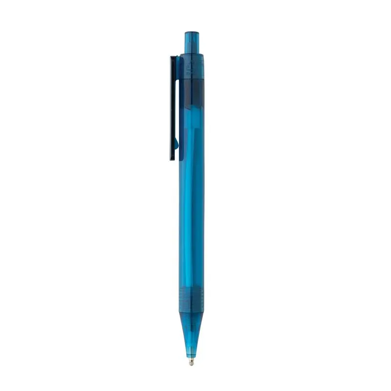 Bolígrafo X8 transparente GRS RPET