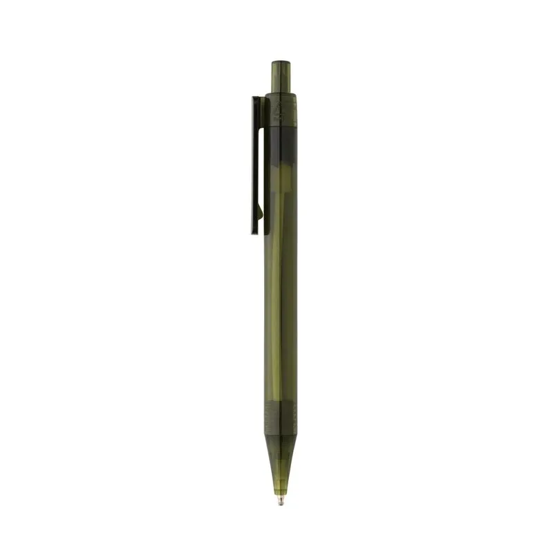 Bolígrafo X8 transparente GRS RPET