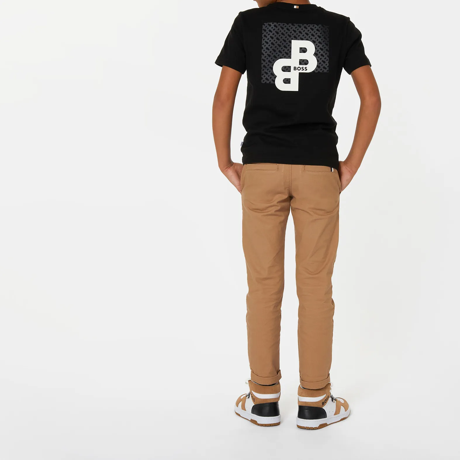 BOSS Deportivas altas con cordones
